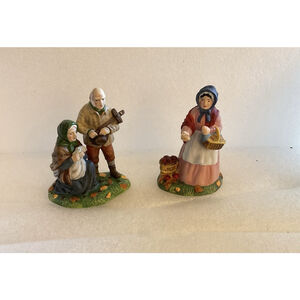 DEPT 56 All Hallows Eve- Begging for Soul Cakes, Mordecai, Barleycorn